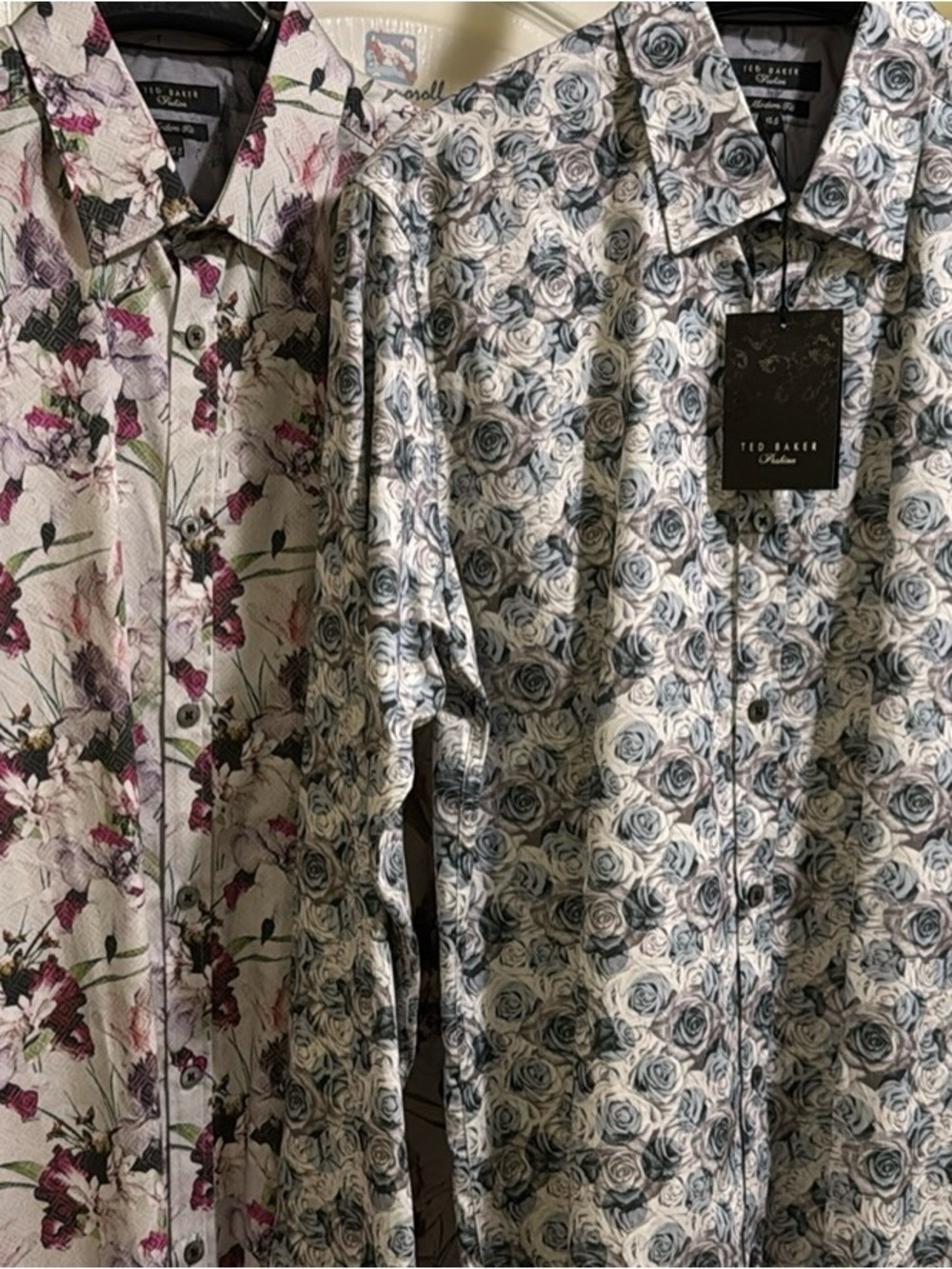 Ted Baker London Floral Print Dress Shirts